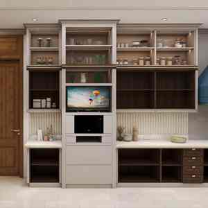 Fabricante de Gabinetes de Cocina Prefabricados de Madera de Guangdong, Gabinetes de Cocina Modernos Estilo Shaker - Product Image 1