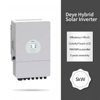 Système d'énergie solaire hybride hors réseau Dawnice complet de 5 kW avec un ensemble tout-en-un