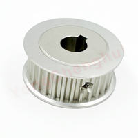 Poulie de distribution en acier inoxydable et aluminium léger AF 40-120T, alésage 3-15 mm, largeur de courroie 6-30 mm pour entraînement par courroie d'imprimante 3D