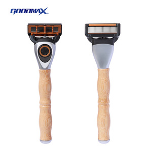 Goodmax Windrunner 6 Blade Manual <b>Razor</b> For <b>Men</b> Stainless Steel Handle Shaving Gift Set - Product Image 3