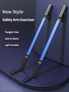 Ejercitador de Brazos Seguro y Sin Enredos, Entrenador de Fuerza de Brazos Elástico, Ligero, Duradero y Silencioso para Ejercicios de Bíceps y Tríceps en Casa - Product Image 1