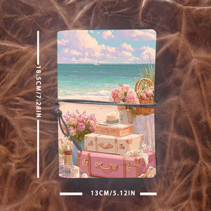 Cuaderno compacto A6 hecho a mano, regalo reflexivo de regreso a la escuela para estudiantes internacionales, adecuado para notas de idiomas <span class=keywords><strong>y</strong></span> Campu - Product Image 4