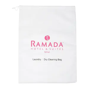 Nonwoven Drawstring Disposable Wholesale Laundry Bags For Hotel