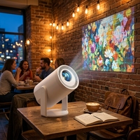 Nouveau prix : Mini projecteur intelligent portable Android 14 Full HD 200 lumens pour home cinéma