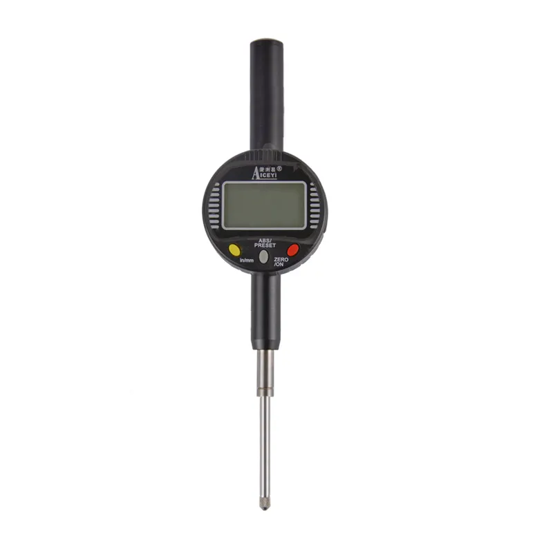 0-100mm métrico/polegada leitura digital indicador mecânico aço dial com saída de dados USB/RS232