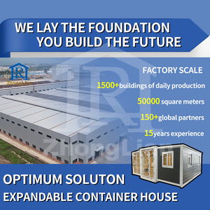 Modular casas prefabricadas mở rộng <span class=keywords><strong>container</strong></span> nhà một khối xây dựng di động hiện đại - Product Image 3