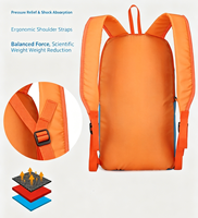 Tas Ransel Gunung Hiking Ringan Kamuflase Tahan Lama Modis Perjalanan Luar Ruangan Berkemah Fashion Tahan Air Kasual