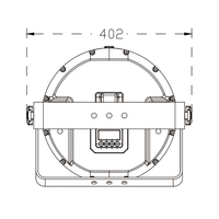 ZY Haute Puissance RGBW LED Par Lumière 120*3W IP65 Étanche Scène Peut pour DJ Événements De Mariage DMX512 Mode De Contrôle pour Parcs À Thème