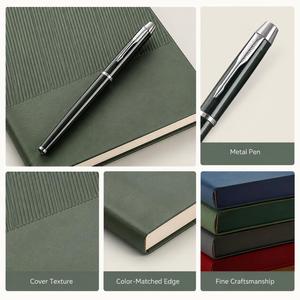 Cuaderno A5 de Alta Gama para Negocios, Juego de Caja de Regalo, Logotipo Personalizado, Bloc de Notas para Conferencias, Regalo de Oficina, Regalo Empresarial - Product Image 5