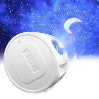 Estrella proyector delicadeza 3 en 1 luz de la luna estrellas proyector de carga USB Lámpara de Luna para niños