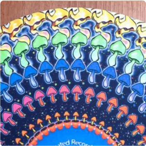Optical Illusion <b>Turntable</b> <b>Mat</b> Round Plastic Non Slip For Vinyl Records Household Use - Product Image 4