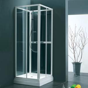 Ensemble Complet Salle <span class=keywords><strong>de</strong></span> <span class=keywords><strong>Douche</strong></span> d'Angle Kit <span class=keywords><strong>Douche</strong></span> Vitrée Complète <span class=keywords><strong>avec</strong></span> Panneau Mural <span class=keywords><strong>de</strong></span> <span class=keywords><strong>Douche</strong></span> - Product Image 4