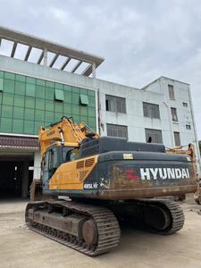 Excavatrice sur chenilles Hyundai R485 d'occasion en bon état, à vendre, R485-7S CAT 330D2L Komatsu PC350-8 Hitachi ZX450-3 - Product Image 5