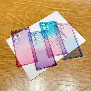 Nuovo caso per <span class=keywords><strong>Samsung</strong></span> S24 Ultra quattro angolo Anti-goccia TPU chiaro gradiente custodia per telefono per <span class=keywords><strong>Samsung</strong></span> Galaxy S24 S23 S22 Ultra Plus - Product Image 6