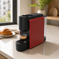 Machine à expresso compacte 1400W ESE Pod avec réservoir d'eau de 0,8L, contrôle automatique et contrôle de la température pour un usage quotidien