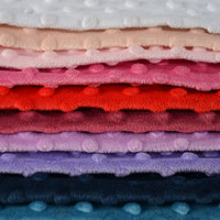 2023 Offre Spéciale Turquie double couche doux minky dot tissu pour couverture de bébé