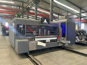 เครื่องตัดแบ่งช่องเครื่องพิมพ์แบบลูกกลิ้งพร้อมระบบป้อนอาหารอัตโนมัติสำหรับการแปลงกล่องกระดาษลูกฟูก - Product Image 5