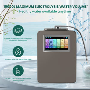 Ionizador de agua alcalina con electrólisis de 8 placas para una salud óptima - Product Image 3