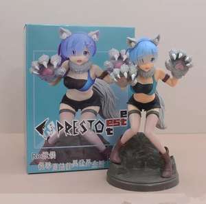 HESPER Vente en gros 19CM <span class=keywords><strong>Rem</strong></span> Re Zero/ Re Life in a Different World From Zero Robes Figurine d'action en PVC - Product Image 6