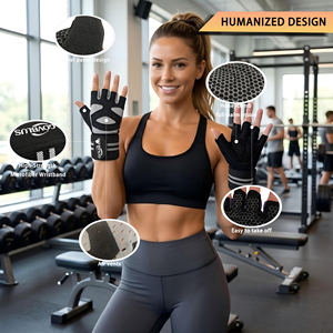 <span class=keywords><strong>Guantes</strong></span> de Entrenamiento con Soporte <span class=keywords><strong>para</strong></span> Muñeca, <span class=keywords><strong>Guantes</strong></span> Transpirables con Palma de Panal <span class=keywords><strong>para</strong></span> Levantamiento de Pesas, <span class=keywords><strong>Guantes</strong></span> de Gimnasio de Microfibra <span class=keywords><strong>para</strong></span> Ejercicio - Product Image 4