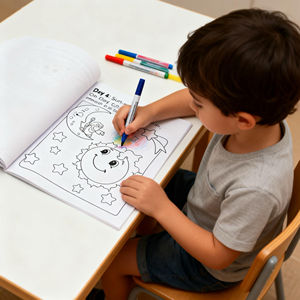 หนังสือระบายสีการ์ตูนสัตว์<span class=keywords><strong>สำหรับ</strong></span>เด็ก<span class=keywords><strong>อนุบาล</strong></span> - Product Image 1