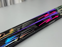 JOL Édition Limitée Bâton de Hockey sur Glace en Fibre de Carbone avec Motif Graffiti en Relief Lame P92 P28 165-170cm Flex 20-102 Haute Résistance Utilisation Adulte