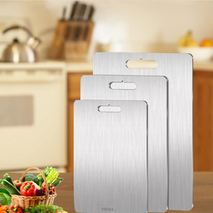 Thép không gỉ kim loại hộ gia đình Rau Trái Cây thớt thịt thớt - Product Image 5