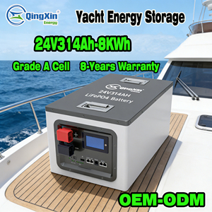 Paquete de Baterías de Litio para Barco a Motor, 24v 48V 60V 96V 230Ah 314Ah 628Ah, para Yate, 7.5KWh 10kWh 15kWh - Product Image 2