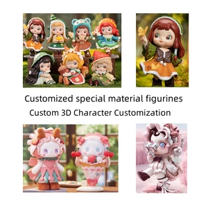 Mini Dream Blind Box Doll Cute PVC Cartoon Figura DE ACCIÓN Juguete elegante Adornos para niñas Kirbi Anime Personajes Decoración - Product Image 4