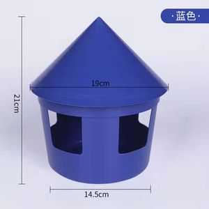 Gabbia per uccelli in plastica contenitore contenitore acqua di semi di cibo Dispenser per uccelli pappagalli pappagallino Cockatiel piccione - Product Image 3