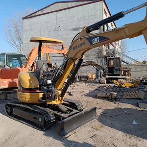 Mini pelle CAT303 d'occasion de bonne performance 3 tonnes 2022 modèle avec moteur et boîte de vitesses prix bon marché - Product Image 3