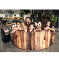 Spa gonflable portable de haute qualité OHO, jacuzzi extérieur, baignoire spa