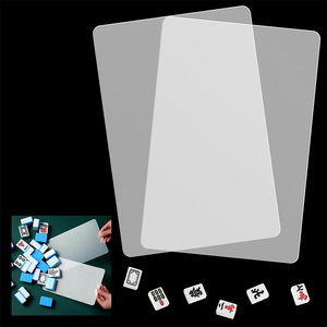 <span class=keywords><strong>Mélangeur</strong></span>/Agitateur <span class=keywords><strong>de</strong></span> Tuiles <span class=keywords><strong>de</strong></span> Mahjong en PVC Imprimées Personnalisées 6,22x8,86 Pouces Design Moderne Divertissement Familial Utilisation Universelle Mahjong - Product Image 1