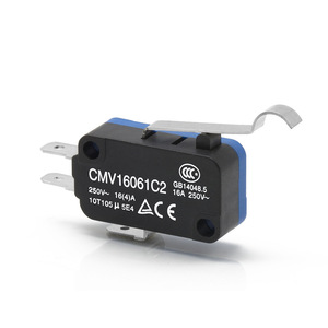CNTD changde สวิตช์จำกัดขนาดเล็กของไฟฟ้า CMV16061C2การรีเซ็ตตัวเอง16A ประเภทข้อเหวี่ยงขั้ว187 - Product Image 1
