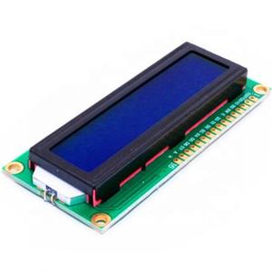 Módulo de pantalla LCD de 1602 caracteres Controlador HD44780 Retroiluminación azul LCD1602 - Product Image 2