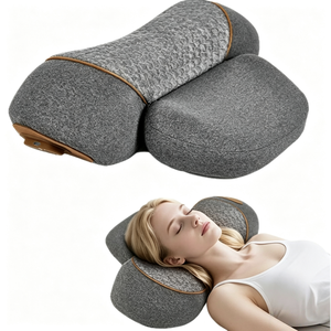 Cuscino Massaggiante per il <span class=keywords><strong>Collo</strong></span> 3-in-1 con Calore e Altezza Regolabile, Dispositivo di Trazione Cervicale in Memory Foam per Dolori e Rigidità <span class=keywords><strong>al</strong></span> <span class=keywords><strong>Collo</strong></span> - Product Image 4