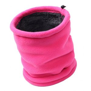 M0124 Dual-layer <b>Scarf</b> Neck Warmer <b>Men</b> Women Fleece Thermal Warm <b>Scarf</b> Camping Hiking Adjustable Head <b>Scarf</b> - Product Image 4