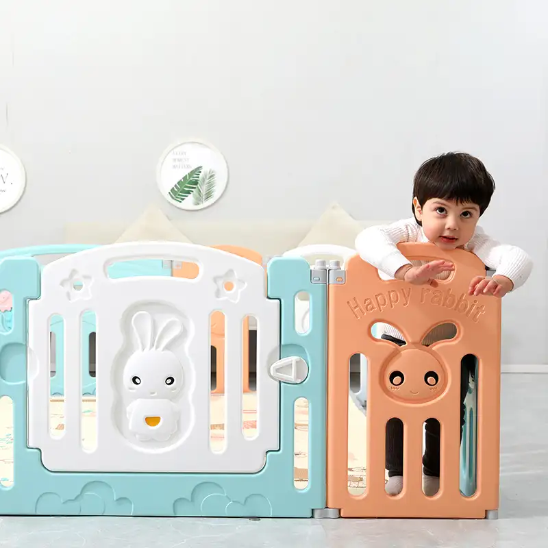 YOUXUE Amazon Hot Selling Kunststoff Spielplatz Faltbarer Baby Laufs tall Tragbarer Baby Spiel zaun Kinder Lauf gitter