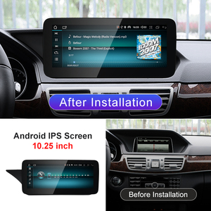 Système multimédia sans fil Android AUTO CarPlay pour Mercedes Benz Classe E W212, écran 10,25 pouces et 12,3 pouces, lecteurs vidéo pour voiture. - Product Image 4