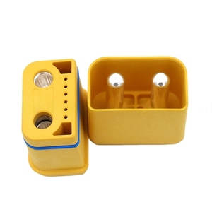 Conector Impermeable Amass AS300E Soldado por Ultrasonidos de 150A, Cobre Plateado con 2+6 Pines de Señal para Automoción RC de Alta Potencia - Product Image 3