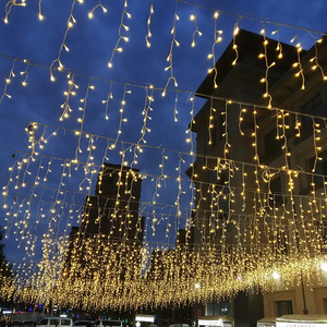 Guirlande lumineuse solaire LED, rideau <span class=keywords><strong>de</strong></span> lumières LED, lampe à barre <span class=keywords><strong>de</strong></span> lumière, lampe à ondes basse pression, décoration extérieure imperméable pour mariage, Noël, lampe <span class=keywords><strong>de</strong></span> toit - Product Image 3