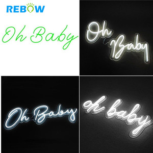Letrero de Neón Personalizado con Envío Rápido, Luz LED para Decoración del Hogar, Tamaño y Color Personalizables, Montaje en Pared - Product Image 5