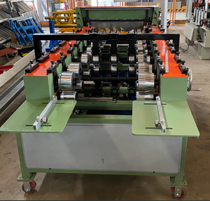 Cho di động màu thép ppgi đứng đường may kim loại tấm mái cuộn tạo thành máy cắt thủy lực động cơ/động cơ cho cao - Product Image 5