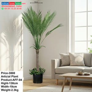 <b>Artificial</b> <b>Palm</b> <b>Tree</b> Decorative Indoor Outdoor Green Potted <b>Palm</b> Plant for Home Office Hotel Lobby Decoration - Product Image 6