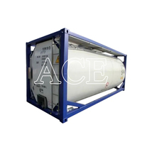 25000 Litres SS316L Navire et Shell UN T11 20 pieds Ethanol ISO Conteneur-citerne à vendre
