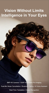 Gafas Inteligentes A2 Más Vendidas, Llamadas BT, Asistente de Voz con IA, Traducción en Tiempo Real, Compatibles con Sistemas IOS y Android - Product Image 3