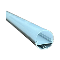 Prix d'usine T8 4 pieds, boîtier de tube LED en plastique extrudé découpable, éclairage linéaire moderne pour intérieur, haute efficacité, certifié RoHS