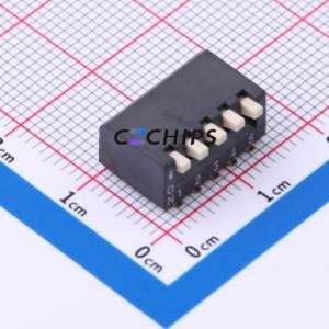 DM-05P DIP Switch SMD Switch ( Type: Piano Key )( Number of Switch Sections: 5 )( Lead Spacing: 2.54mm ) - Product Image 1