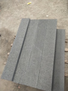 Đá lát mặt ngoài trời bằng đá bazan đen G684 bề mặt lửa - Product Image 4