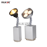 Projecteur LED modulaire sans fil avec télécommande DMX512, zoom 12W, batterie pour événements de mariage, aimant, lumière blanche chaude